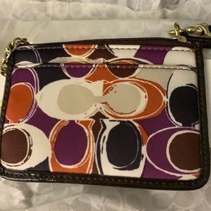 Coach Keychain Wristlet